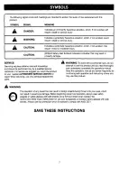 Предварительный просмотр 7 страницы Craftsman 315.115410 Operator'S Manual