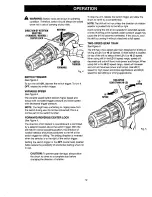 Предварительный просмотр 12 страницы Craftsman 315.115410 Operator'S Manual