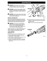 Предварительный просмотр 16 страницы Craftsman 315.115410 Operator'S Manual