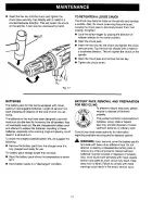 Предварительный просмотр 17 страницы Craftsman 315.115410 Operator'S Manual