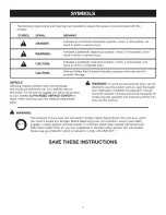 Preview for 7 page of Craftsman 315.115470 Operator'S Manual