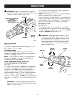 Preview for 12 page of Craftsman 315.115470 Operator'S Manual