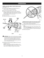 Preview for 16 page of Craftsman 315.115470 Operator'S Manual