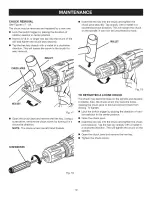 Preview for 19 page of Craftsman 315.115470 Operator'S Manual