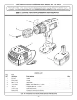 Preview for 20 page of Craftsman 315.115470 Operator'S Manual