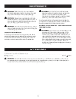 Preview for 12 page of Craftsman 315.115690 Operator'S Manual