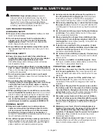 Preview for 3 page of Craftsman 315.115760 Operator'S Manual