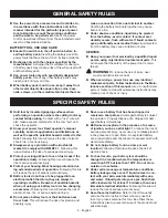 Preview for 4 page of Craftsman 315.115760 Operator'S Manual