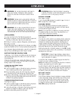 Preview for 7 page of Craftsman 315.115760 Operator'S Manual