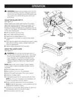 Preview for 15 page of Craftsman 315.115780 Operator'S Manual