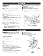 Preview for 20 page of Craftsman 315.115780 Operator'S Manual