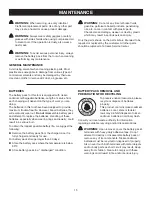 Preview for 15 page of Craftsman 315.115790 Operator'S Manual