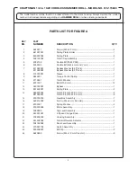 Предварительный просмотр 4 страницы Craftsman 315.115800 Repair Sheet