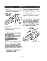 Предварительный просмотр 12 страницы Craftsman 315.115810 Operator'S Manual