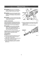 Предварительный просмотр 16 страницы Craftsman 315.115810 Operator'S Manual