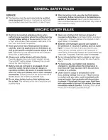 Preview for 4 page of Craftsman 315.115830 Operator'S Manual