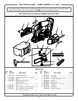 Предварительный просмотр 20 страницы Craftsman 315.115840 Operator'S Manual