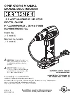 Предварительный просмотр 1 страницы Craftsman 315.115860 Operator'S Manual