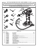 Предварительный просмотр 11 страницы Craftsman 315.115860 Operator'S Manual