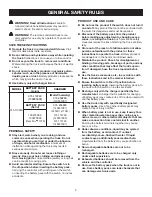 Preview for 3 page of Craftsman 315.115940 Operator'S Manual