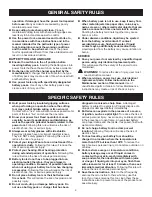 Preview for 4 page of Craftsman 315.115970 Operator'S Manual