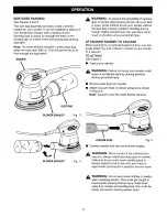 Предварительный просмотр 9 страницы Craftsman 315.116211 Owner'S Manual