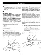 Preview for 11 page of Craftsman 315.116940 Operator'S Manual