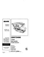 Craftsman 315.117120 Owner'S Manual preview