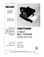 Preview for 1 page of Craftsman 315.117130 Owner'S Manual