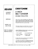 Preview for 12 page of Craftsman 315.117130 Owner'S Manual