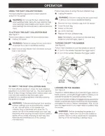 Preview for 11 page of Craftsman 315.117270 Operator'S Manual