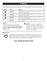 Preview for 6 page of Craftsman 315.1191 Operator'S Manual