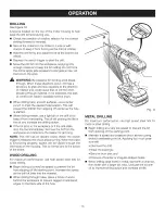 Preview for 13 page of Craftsman 315.1191 Operator'S Manual