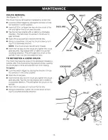 Preview for 15 page of Craftsman 315.1191 Operator'S Manual