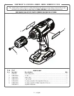 Preview for 11 page of Craftsman 315.119100 Operator'S Manual