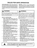 Preview for 2 page of Craftsman 315.171020 Owner'S Manual