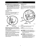 Preview for 8 page of Craftsman 315.172300 Owner'S Manual