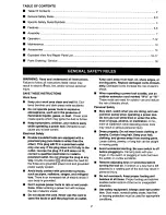 Preview for 2 page of Craftsman 315.172310 Owner'S Manual