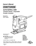 Craftsman 315.172321 Owner'S Manual предпросмотр