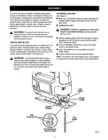 Предварительный просмотр 7 страницы Craftsman 315.172321 Owner'S Manual