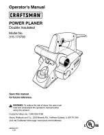 Craftsman 315.173700 Operator'S Manual preview