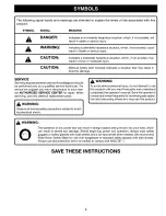 Preview for 6 page of Craftsman 315.173700 Operator'S Manual