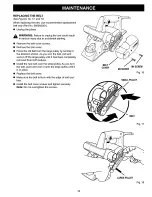 Preview for 16 page of Craftsman 315.173700 Operator'S Manual