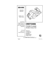 Craftsman 315.173710 Owner'S Manual preview