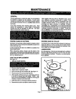 Preview for 11 page of Craftsman 315.17473 Owner'S Manual