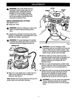 Предварительный просмотр 7 страницы Craftsman 315.175 Owner'S Manual