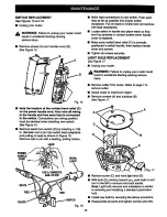 Предварительный просмотр 15 страницы Craftsman 315.175 Owner'S Manual