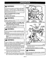 Preview for 10 page of Craftsman 315.17504 Owner'S Manual