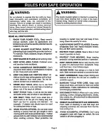 Preview for 3 page of Craftsman 315.175040 Owner'S Manual