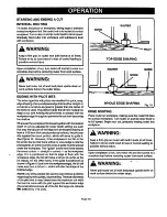 Предварительный просмотр 16 страницы Craftsman 315.175040 Owner'S Manual